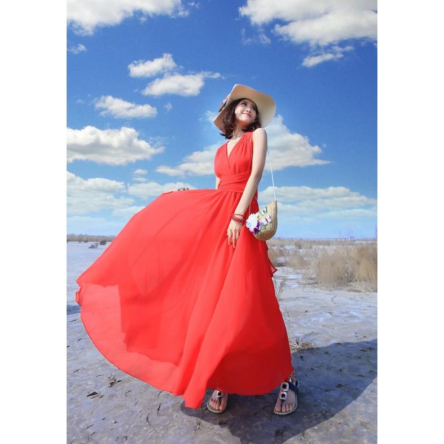 リゾート ワンピース リゾート マキシワンピース リゾート ファッション リゾートワンピース ハワイ リゾート ロングスカート 無地 花柄 マキシワンピ シフォン 09stq0 福丸 通販 Yahoo ショッピング