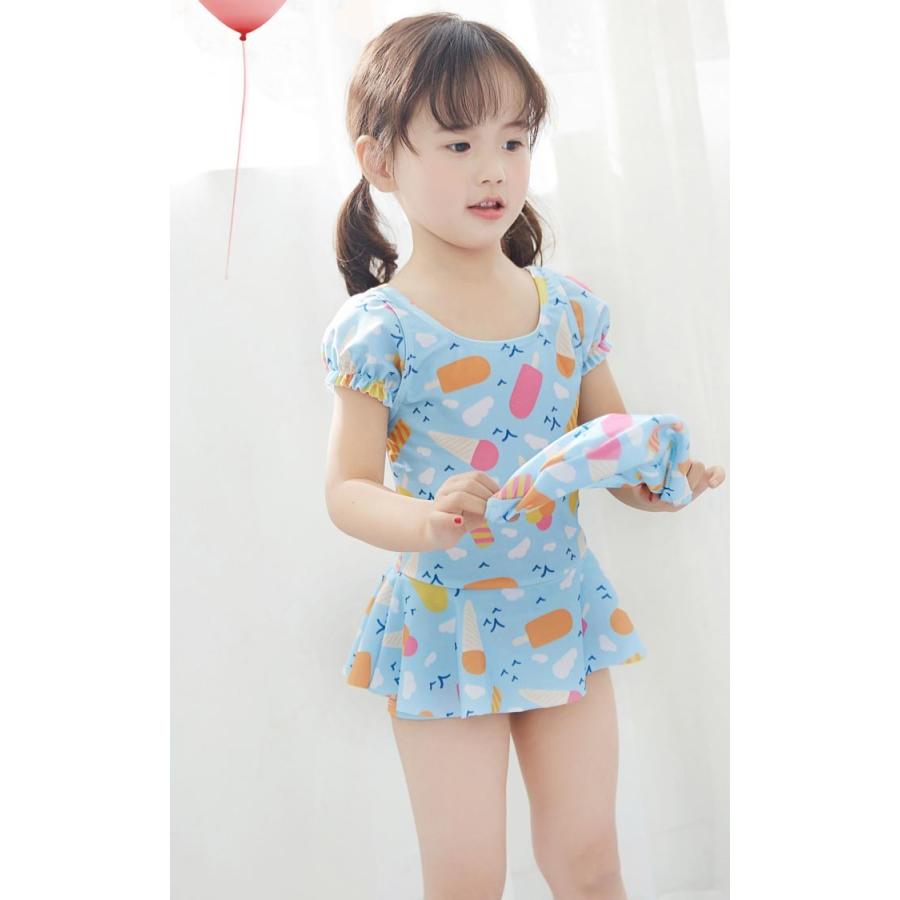 水着 子供 女の子 水着 オールインワン ベビー 水着 キッズ 花柄 水着 子ども 子供 水着 ワンピース 女の子 温泉 09yoy060 福丸 通販 Yahoo ショッピング