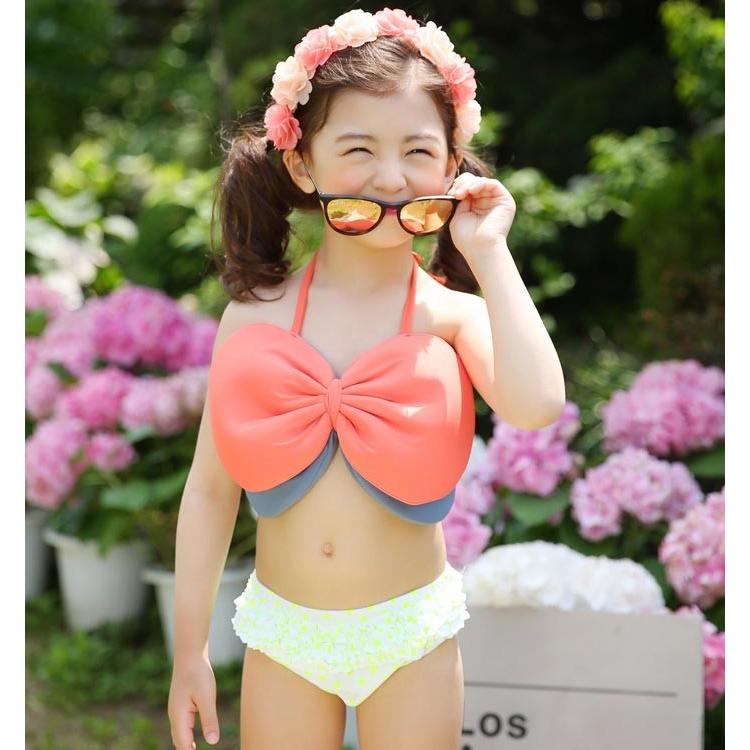 21新春福袋 水着17 水着 セパレート キッズ 女の子 子供 90 2点セット 100 1 130 110