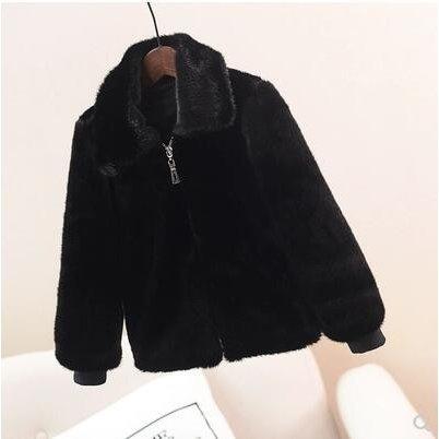 人気絶頂 毛皮コート ファーコート 子供服 キッズ 子ども 女の子 男の子 ショート 折り襟 フェイクファー ファスナー付 厚手 防寒 アウター 冬物 秋冬新作 送料無料 数量限定 特売 Micasa Net Gt