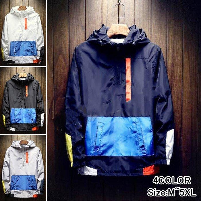マウンテンパーカー メンズ 秋物 アウター ブルゾン ウィンドブレーカー おしゃれ ジャケット 通勤 通学 軽量 大きいサイズあり 薄手 登山ウェア 春 秋 最大79 オフ
