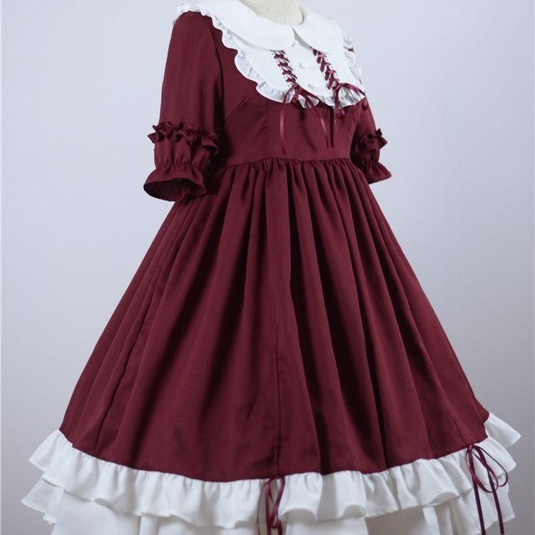 中世のビクトリア朝女性ゴシックロリータドレスルネッサンスガールズスウィートプリンセス弓 Op ドレスティーパーティーロリータかわいい Jsk ドレス Fukumiru Ciwataunヤフーショップ 通販 Yahoo ショッピング