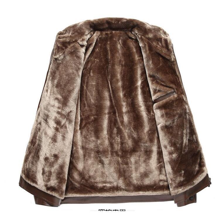 革ジャン メンズ 50代 コーデ レザージャケット 冬 Pu革 裏ボア ライダースジャケット 開襟 冬 裏起毛 保温 30代 40代 60代 Fukumiru Ciwataunヤフーショップ 通販 Yahoo ショッピング