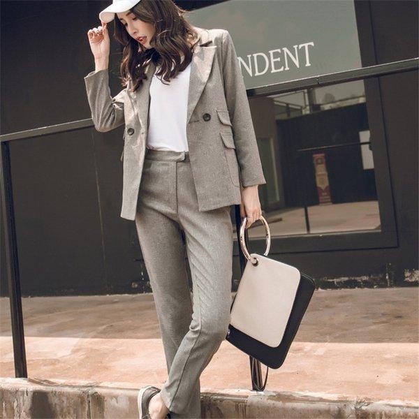 レディース スーツ パンツスーツ スーツセット Olスーツ 女性スーツ 事務服 パンツスーツ ビジネス Olキャリア 通勤 長袖ジャケット おしゃれ Hkmiveihyp Www Angoeauchamber Com