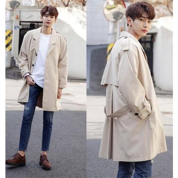 国際ブランド トレンチコート メンズ スプリングコート 春 チェスター ロング 紳士 コート アウター ジャケット 19 春物 お気にいる Www Kslcity Com My