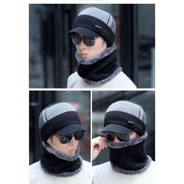ニット帽 ニットキャップ メンズ 防寒 目出し帽 バイク スキー 自転車 防風 防寒 帽子 2way 防寒 秋冬用 帽子 Fukumiruqdmz6 Ciwataunヤフーショップ 通販 Yahoo ショッピング