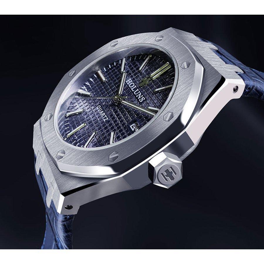腕時計 ロイヤルオークスタイル 高級 防水 発光 ハイエンドオマージュ ロイヤルオークスタイル 防水 発光 ハイエンドオマージュ HOLUNS