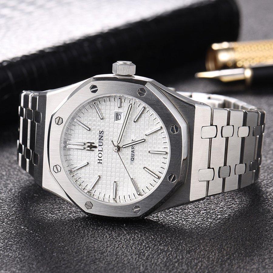 腕時計 ロイヤルオークスタイル 高級 防水 発光 ハイエンドオマージュ ロイヤルオークスタイル 防水 発光 ハイエンドオマージュ HOLUNS