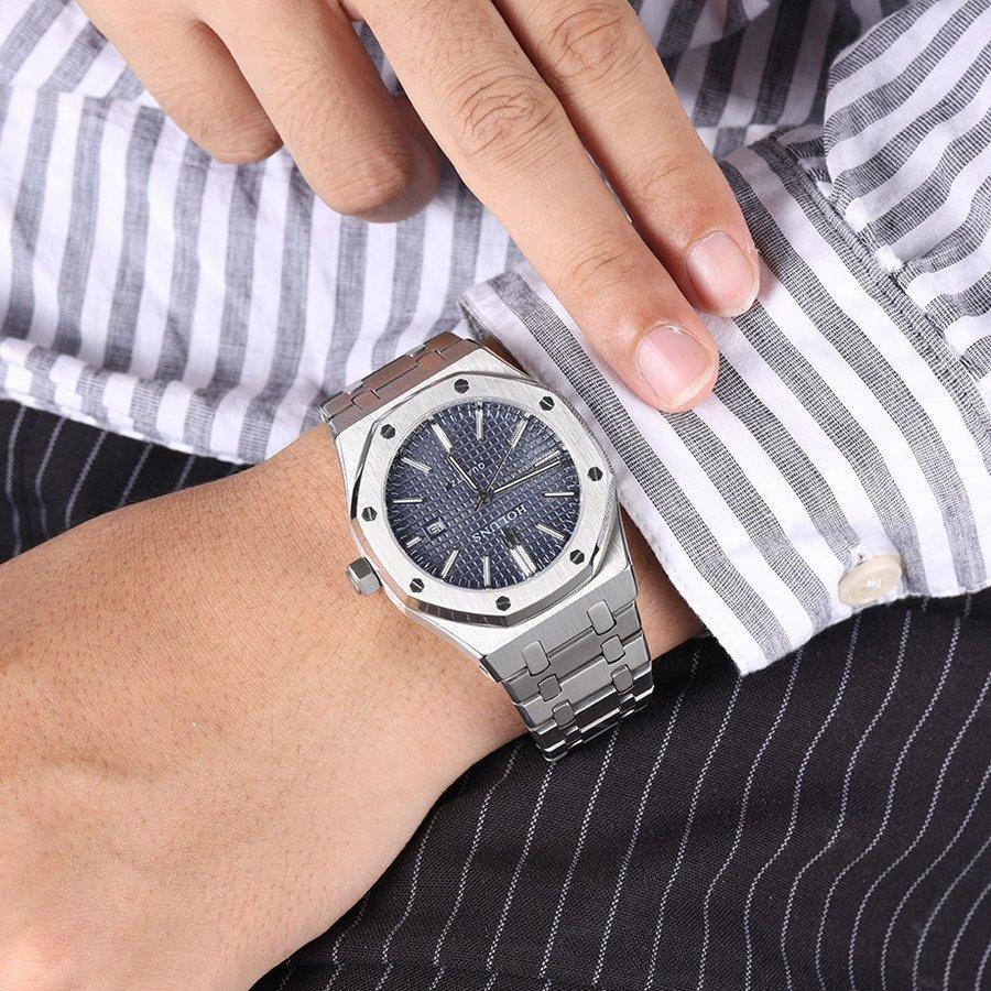 腕時計 ロイヤルオークスタイル 高級 防水 発光 ハイエンドオマージュ ロイヤルオークスタイル 防水 発光 ハイエンドオマージュ HOLUNS