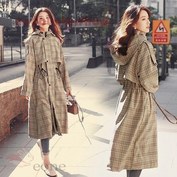 激安 質屋 モッズコート トレンチコート レデイース 大人 秋冬 アウター オシャレ 韓国風 きれいめ 帽付 革ジャン レザージャケット チェック 帽付 長袖コート ロング丈 カジュアル 着痩せ 欧米風 大人 上品 Pglddc7 Ciwataunヤフーショップ 割引特売中