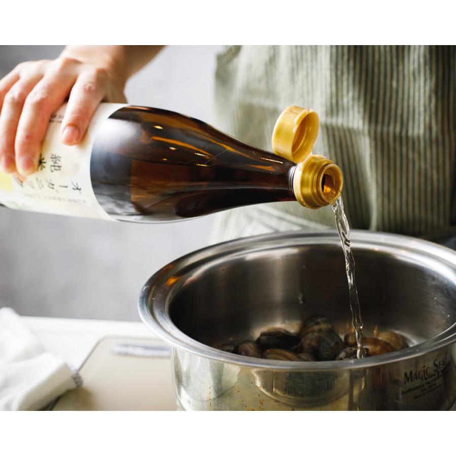 オーガニック 純米料理酒 720mL 国際有機認証 有機JAS 無添加 無塩 料理酒 福光屋 | 福光屋 | 07