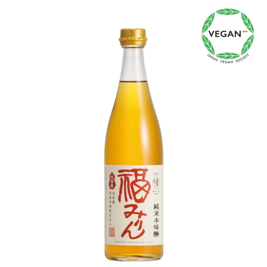 福光屋 伝統製法 純米本味醂 福みりん 720mL 本みりん 本格米焼酎使用 糖類無添加 | 福光屋