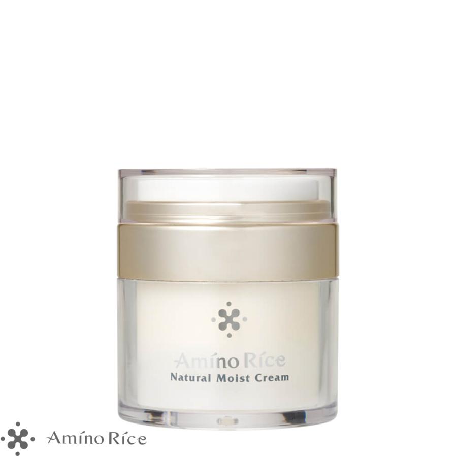 アミノリセ ナチュラル モイスト クリーム 30g 福光屋 しっとり 日本酒 ノンアルコール スクワラン 無添加 乳液 クリーム | アミノリセ
