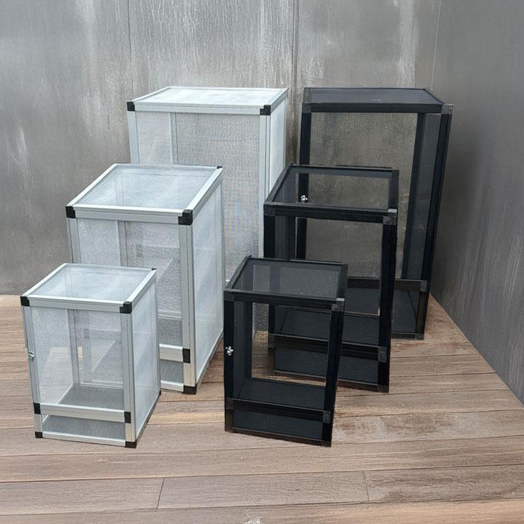 爬虫類 メッシュケージ 【 Lサイズ】45*45*80cm ノーブランドバルク品