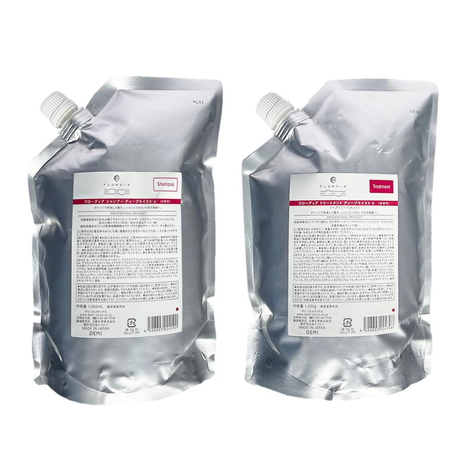 FLOWDIA デミ フローディア ディープモイスト シャンプー 1000mL＆