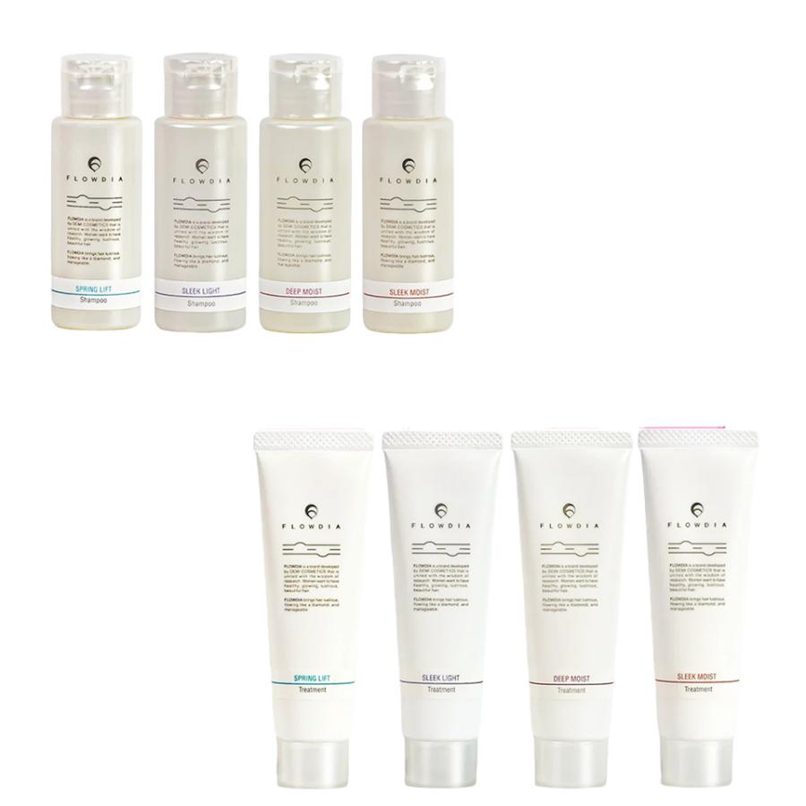 FLOWDIA デミ フローディア シャンプー 50mL＆ トリートメント 50g