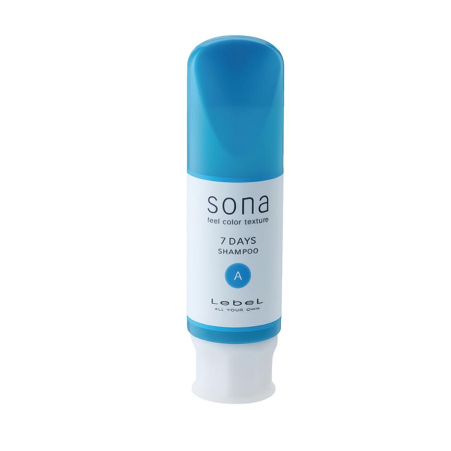 シャンプー Sona sona（LebeL） ルベル ソナ 7DAYS シャンプー A 80mL アッシュなどの青