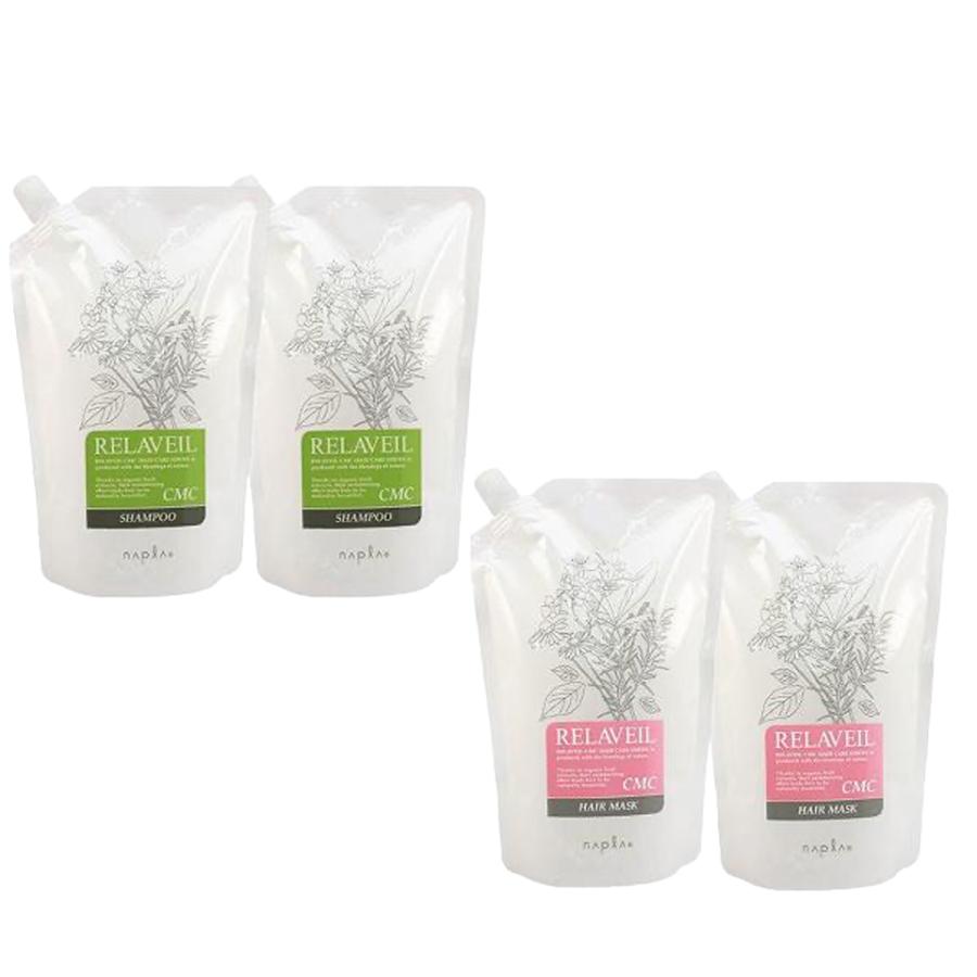 napla（ナプラ） リラベール CMC シャンプー 1000mL ＋ CMC ヘアマスク