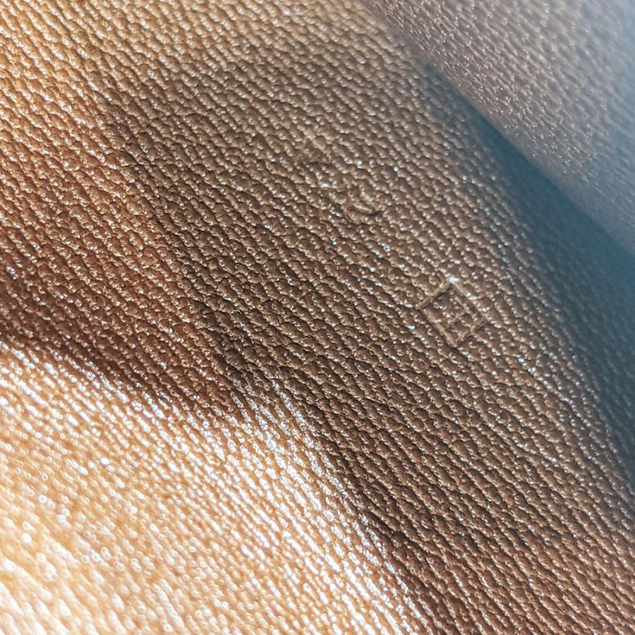 エルメス ベアン アリゲーター 長財布 ゴールド金具 ブラウン系 クラッシック HERMES 【値下げ】HERMES エルメス ベアンクラシック 長財布