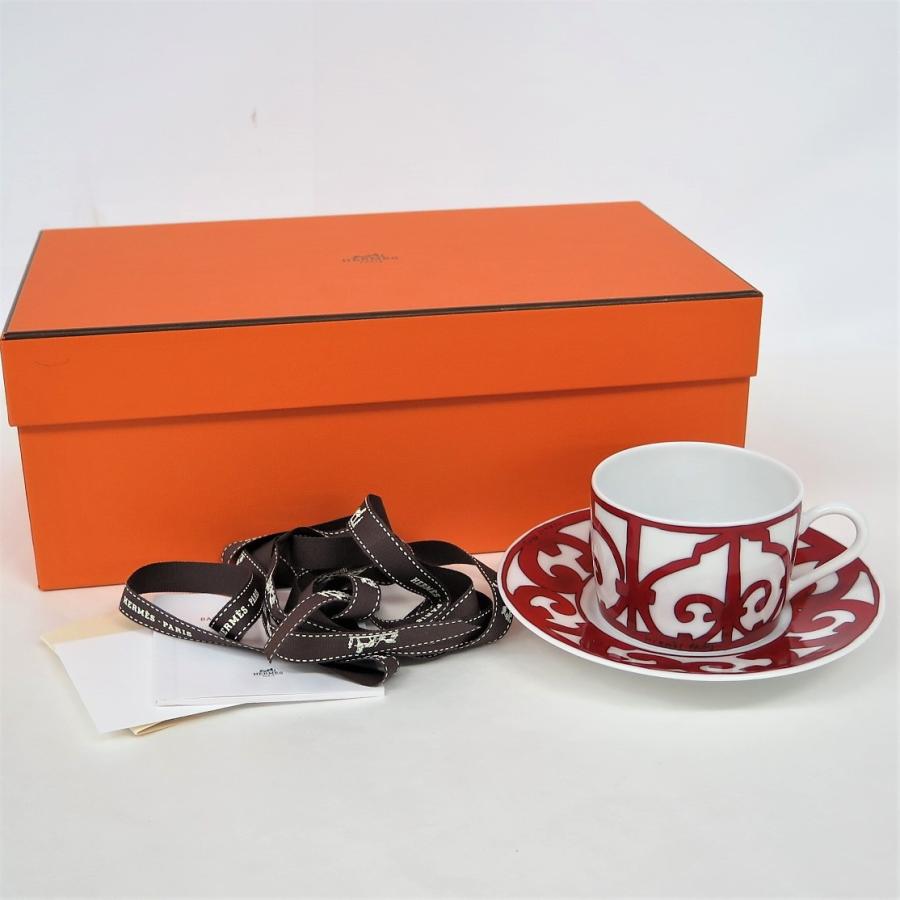 HERMES エルメス ガダルキヴィール カップ＆ソーサー 計2客 箱付き 食器
