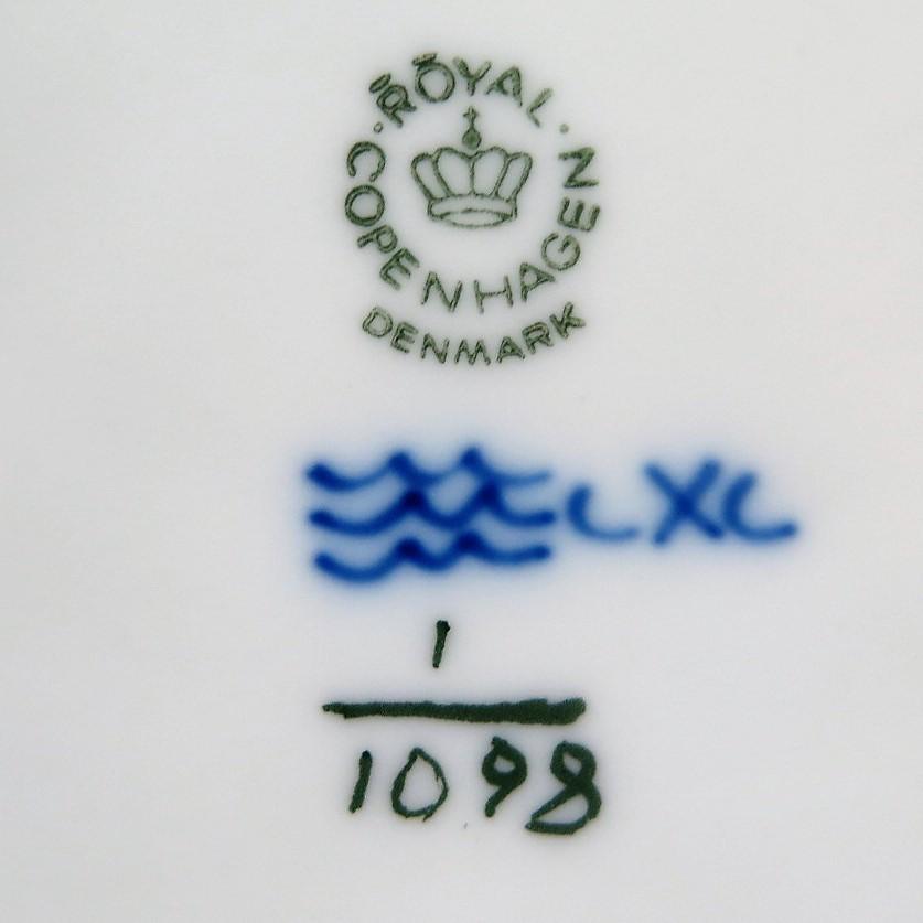 ロイヤルコペンハーゲン ブルーフルーテッド フルレース オープン