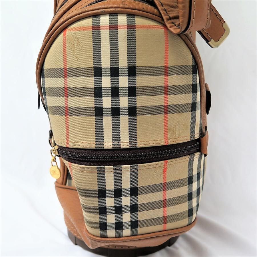 BURBERRY バーバリー ゴルフバッグ/キャディバッグ レザー BURBERRY バーバリー ゴルフバッグ/キャディバッグ レザー