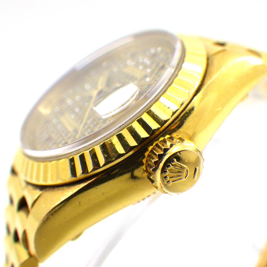 ROLEX ロレックス デイトジャスト 腕時計 69178 アフターダイヤ
