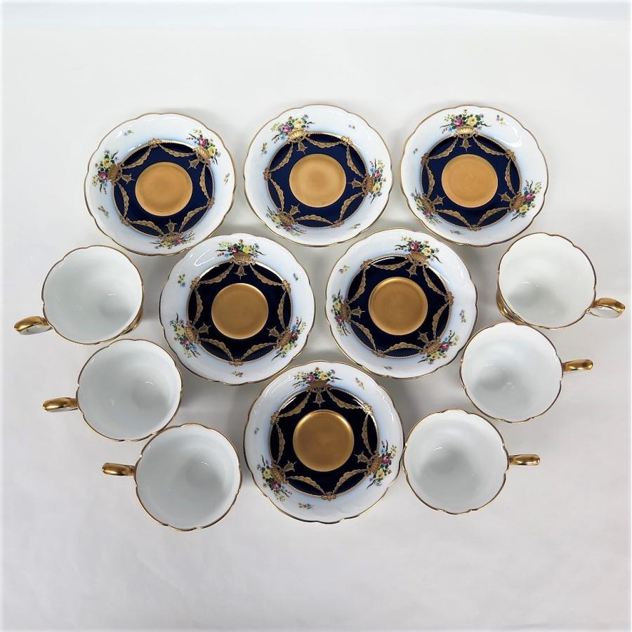 大倉陶園 エンプレスローズ カップ/ソーサー 6客 計12点 y184-1221881t