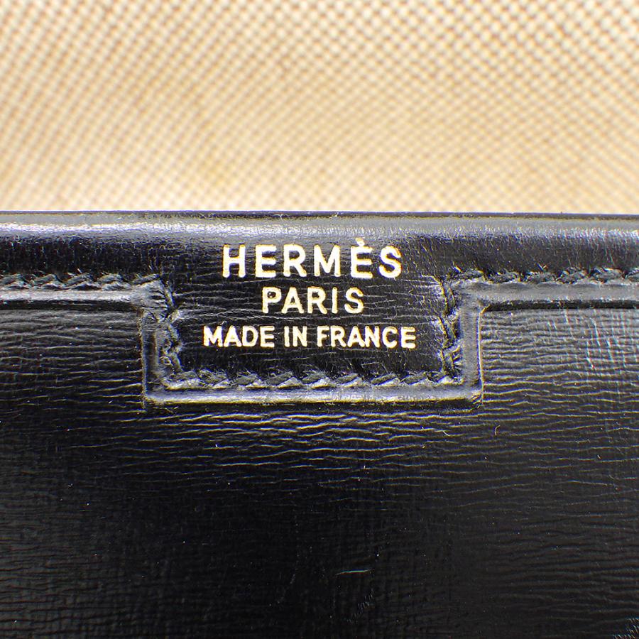 HERMES（エルメス） ジジェ PM クラッチバッグ ○L刻印 ボックスカーフ