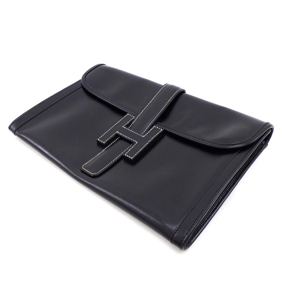 HERMES（エルメス） ジジェ PM クラッチバッグ ○L刻印 ボックスカーフ