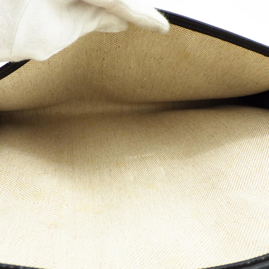 HERMES（エルメス） ジジェ PM クラッチバッグ ○L刻印 ボックスカーフ