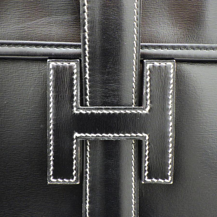 HERMES（エルメス） ジジェ PM クラッチバッグ ○L刻印 ボックスカーフ