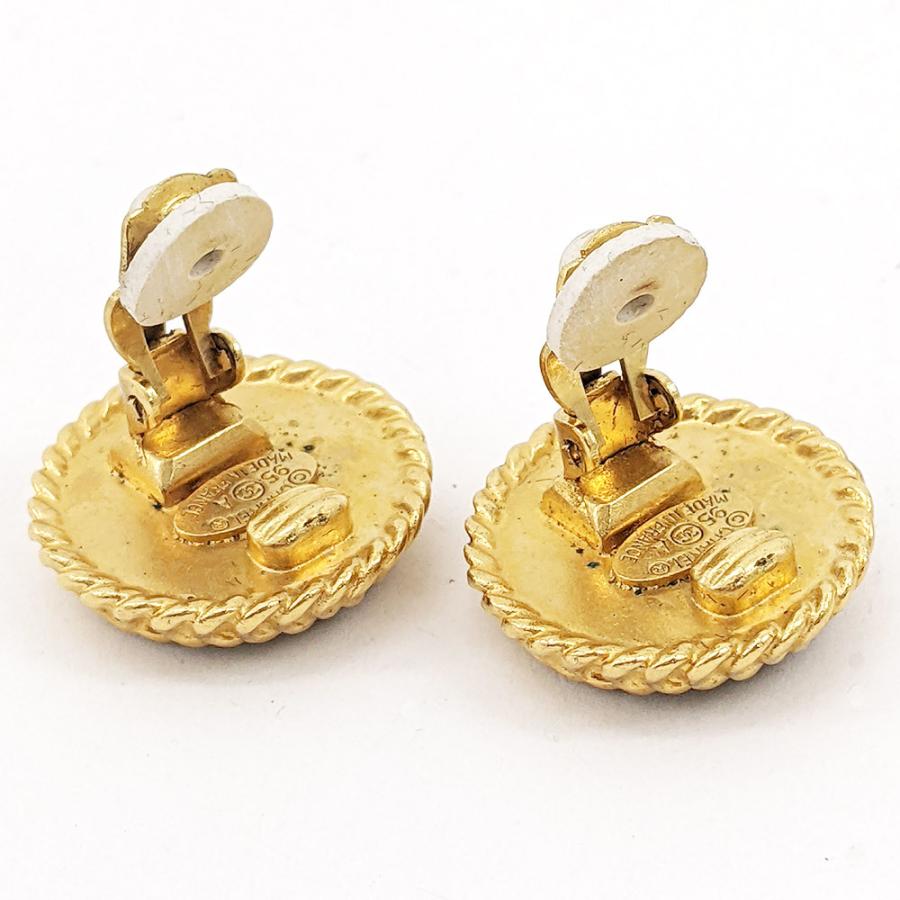 値下げ】CHANEL シャネル ココマーク ラウンド ココボタン イヤリング  