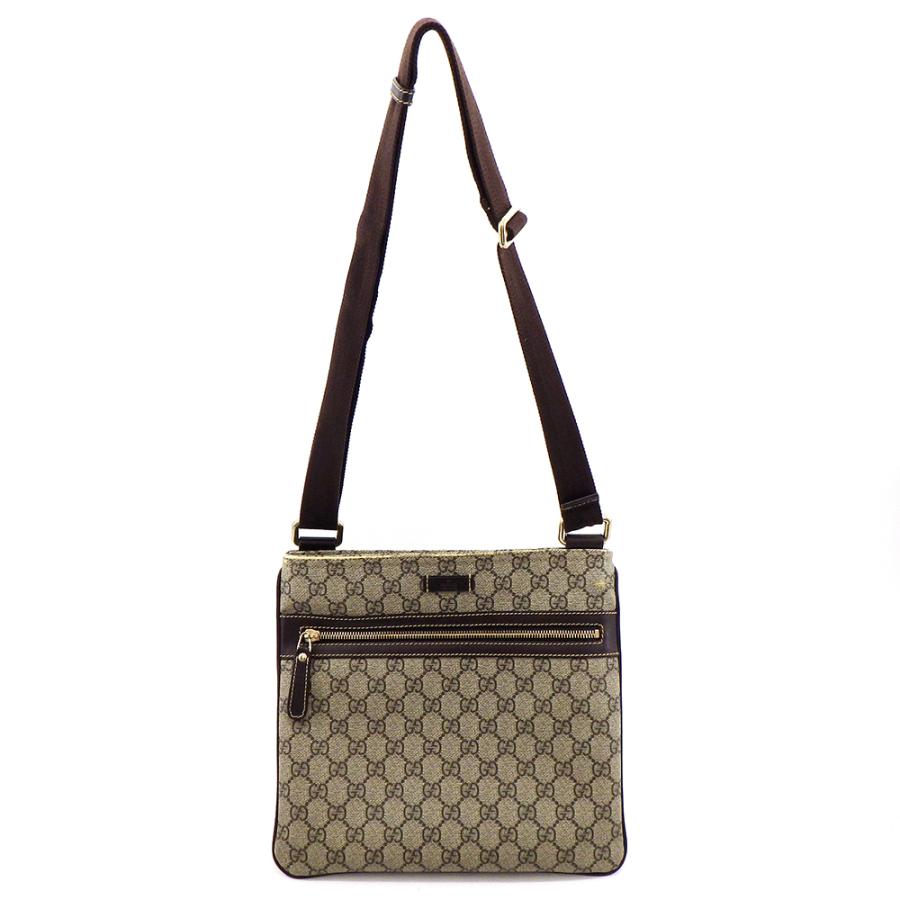 GUCCI グッチ GGスプリーム ショルダーバッグ 295257 PVCコーティング  