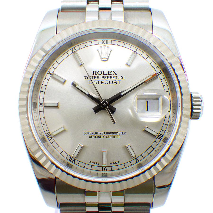 ROLEX ロレックス デイトジャスト 116234 Z番 SS×WG ルーレット ROLEX ロレックス デイトジャスト 116234 Z番 SS×WG ルーレット