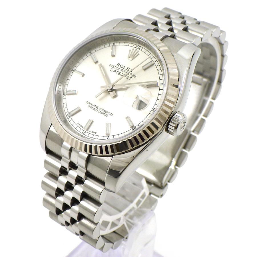 ROLEX ロレックス デイトジャスト 116234 Z番 SS×WG ルーレット ROLEX ロレックス デイトジャスト 116234 Z番 SS×WG ルーレット