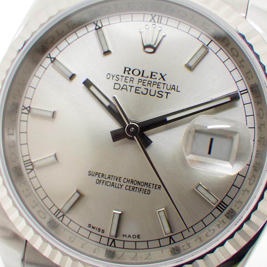 ROLEX ロレックス デイトジャスト 116234 Z番 SS×WG ルーレット ROLEX ロレックス デイトジャスト 116234 Z番 SS×WG ルーレット