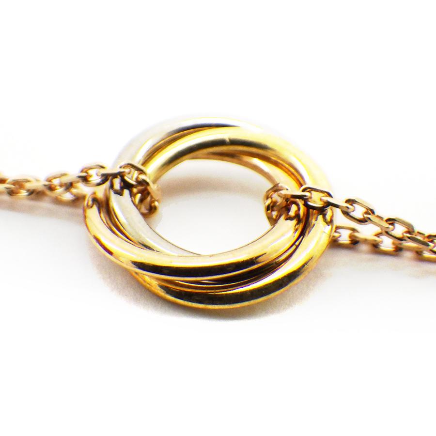 Cartier（カルティエ） スウィート トリニティネックレス K18 YG×PG×WG
