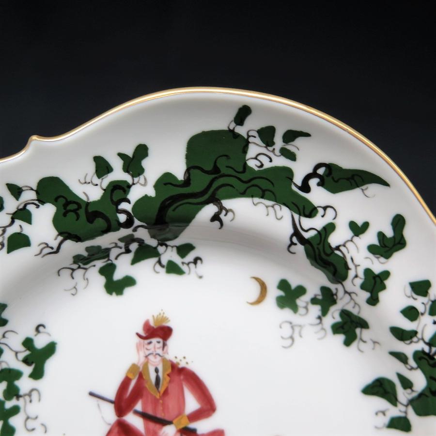 マイセン 狩人のほら話 682110 No.2 17cm プレート y125-1278569t【Y