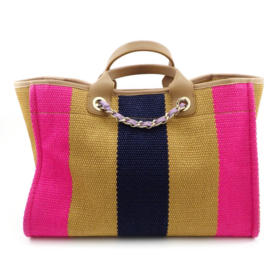 CHANEL シャネル ドーヴィル ラージ ショッピングバッグ 2020 クルーズ CHANEL シャネル ドーヴィル ラージ ショッピングバッグ 2020 クルーズ