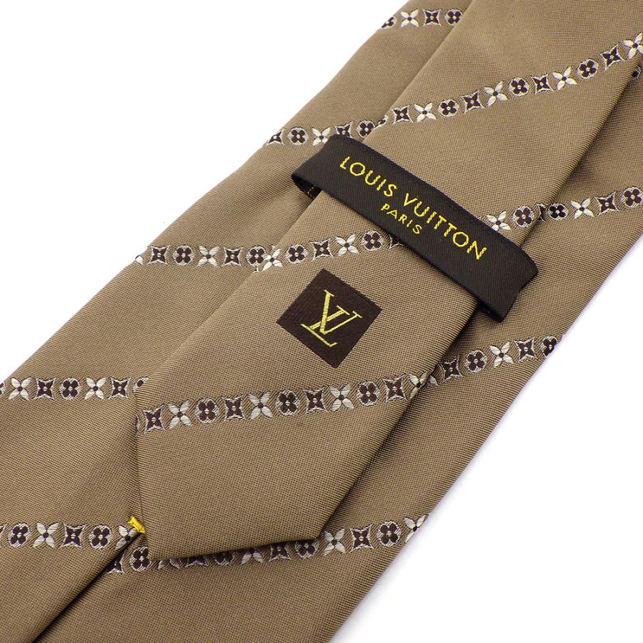 LOUIS VUITTON ルイ・ヴィトン モノグラム ネクタイ シルク100