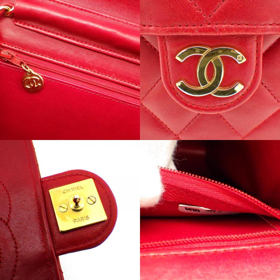 CHANEL（シャネル） マトラッセ チェーンショルダーバッグ ラムスキン
