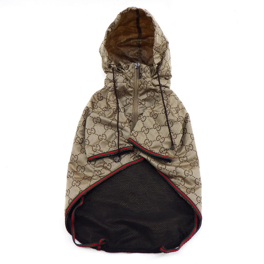 GUCCI（グッチ） GG ドッグウェア 小型犬用 ジャケット フード付き