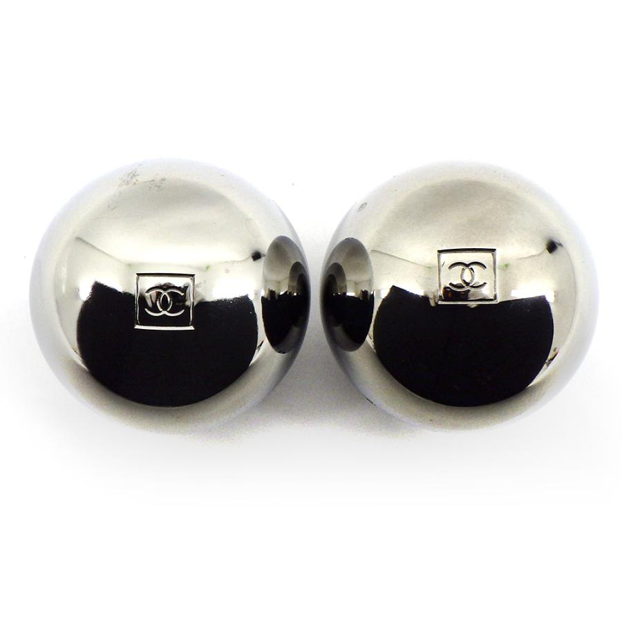 CHANEL シャネル ペタンクボール 2点セット ガンメタル レア