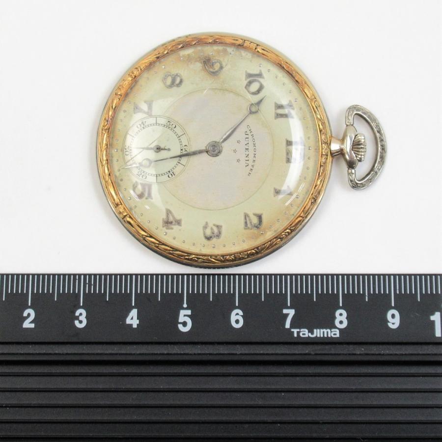 ジュベニア JUVENIA CHRONOMETER 2987 16JEWELS 18K 750 手巻き 懐中