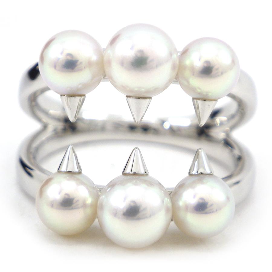 TASAKI タサキ デインジャー シグネチャー リング 指輪 パール 真珠 WG