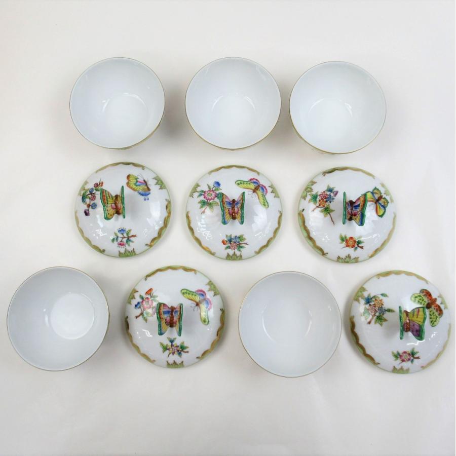 ヘレンド（HEREND） ヴィクトリアブーケ (VBO) シュガー ボウル/ポット