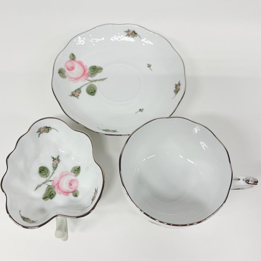 ヘレンド　ウィーンのバラ　25cm 定価の半額以下 Herend ヘレンド ウィーンのバラ 淡いゴールド 大輪薔薇