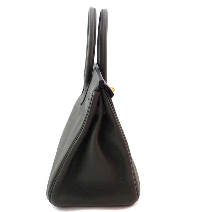 HERMES（エルメス） バーキン30 ハンドバッグ トゴ カーキ グリーン系