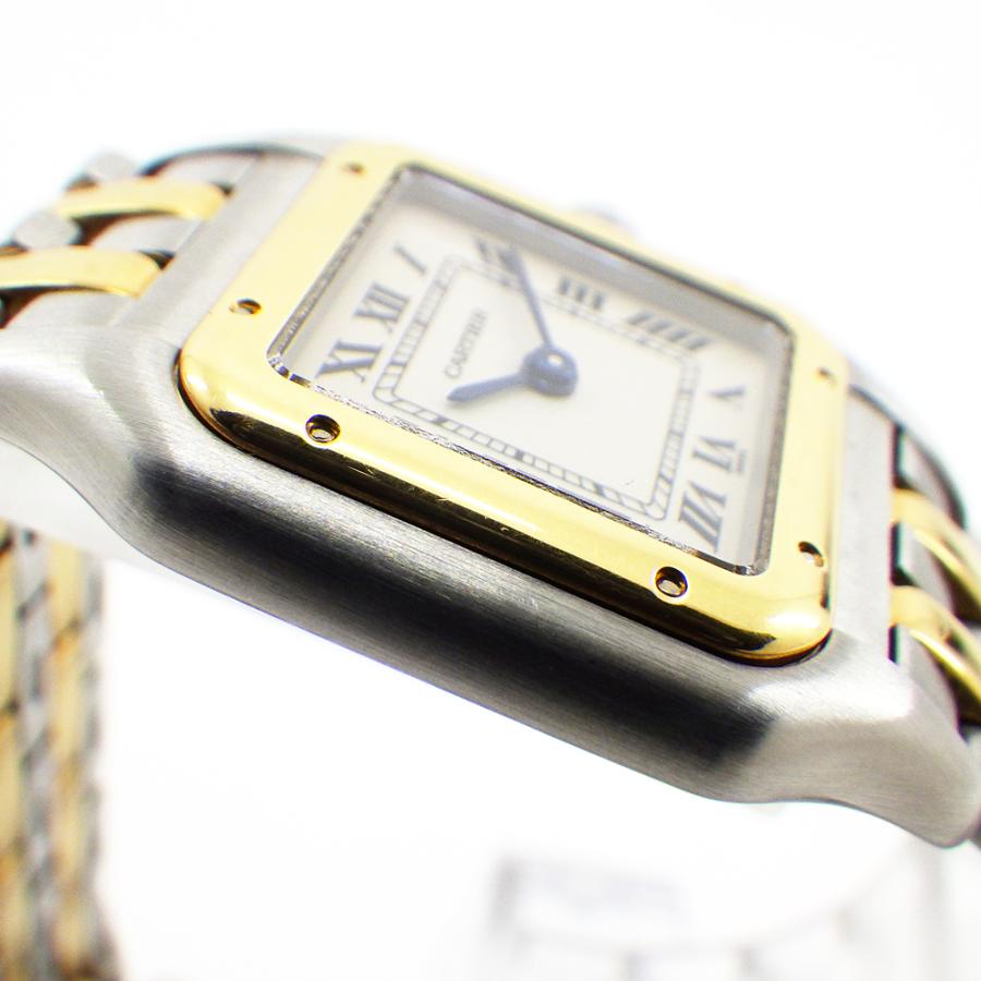 Cartier カルティエ パンテール 旧型 MM コンビ 2ロウ 約1.5ｃｍ Cartier カルティエ パンテール 旧型 MM コンビ 2ロウ 約1.5cm